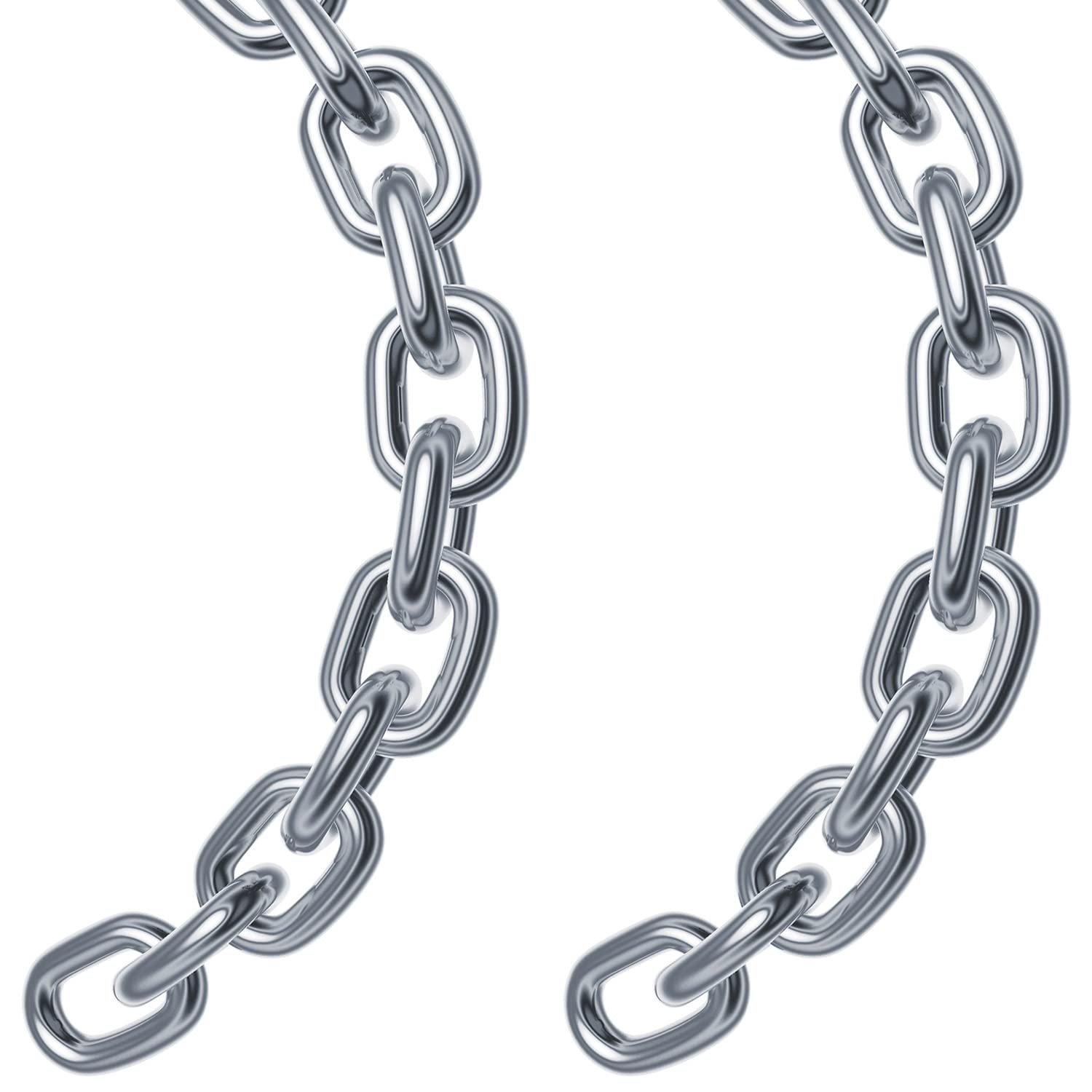 Stainless Steel DIN764 Standard Anchor Chain 4mm 12mm Medium Link Chain for Lifting