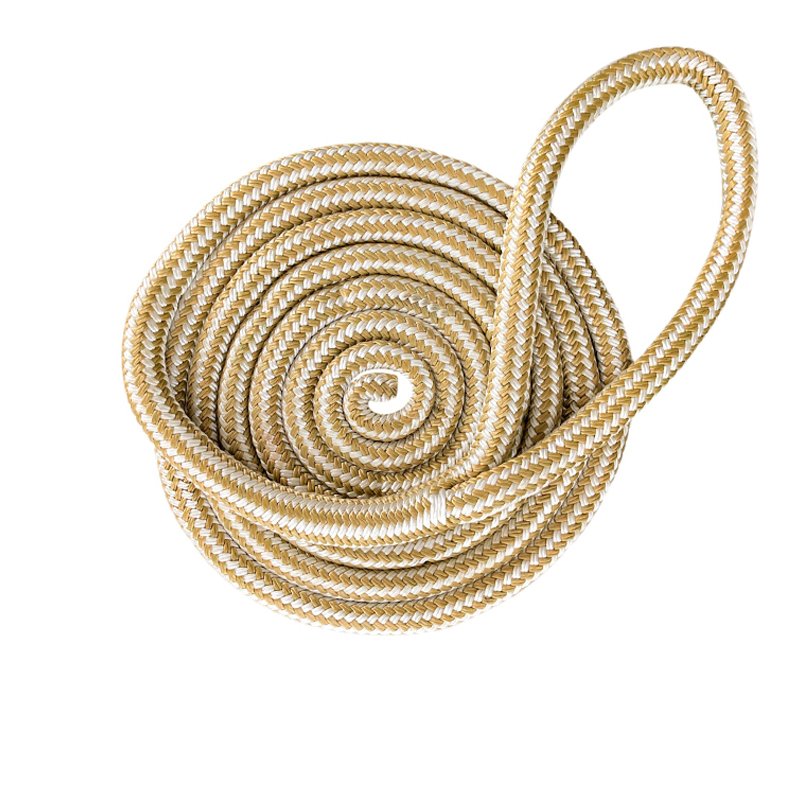 Factory Wholesale Marine Grade Bungee Dock Line Mooring Yacht Rope Double Braided Nylon Anchor Rope Dock Rope