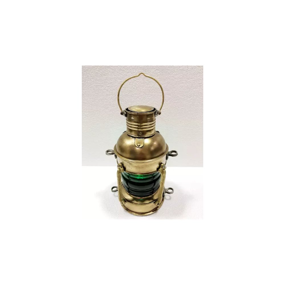 Lantern Lamp Electric Ship Lantern Nautical Boat Brass Anchor Light Maritime
