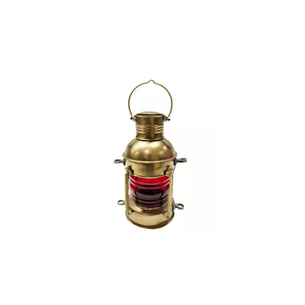 Lantern Lamp Electric Ship Lantern Nautical Boat Brass Anchor Light Maritime