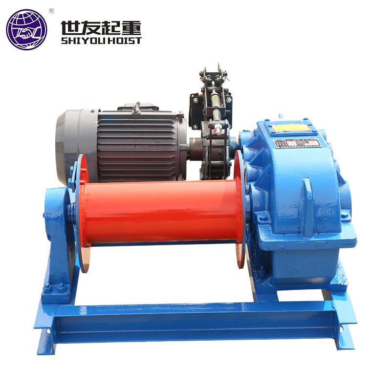 JK High-Speed Electric Boat Lifting Winch for Construction 1t 2t 3t 5t 8t 10 Ton Electric Hoist Winch Capacity Hoists