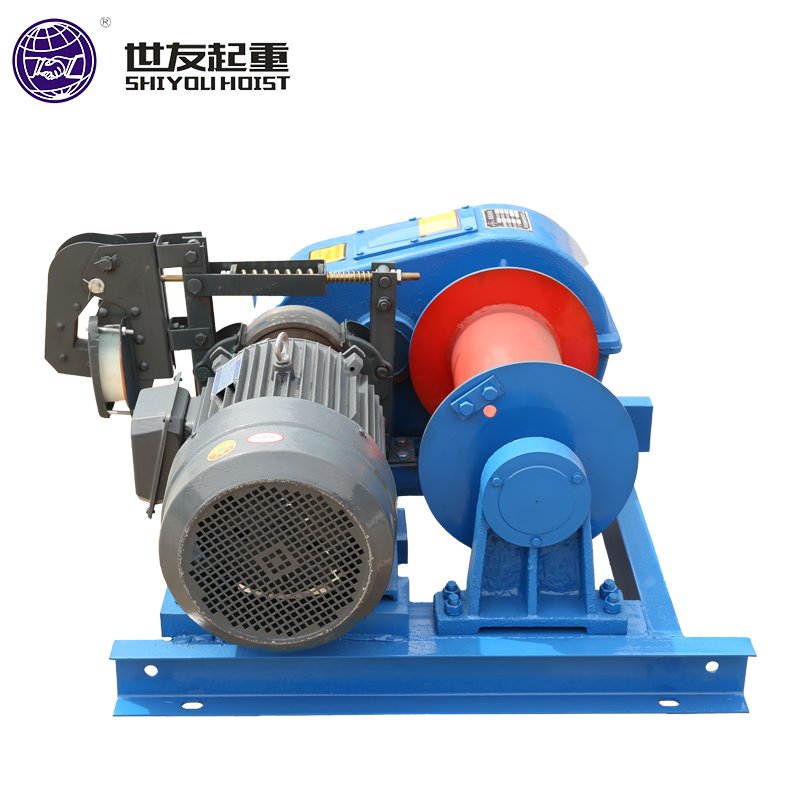 JK High-Speed Electric Boat Lifting Winch for Construction 1t 2t 3t 5t 8t 10 Ton Electric Hoist Winch Capacity Hoists
