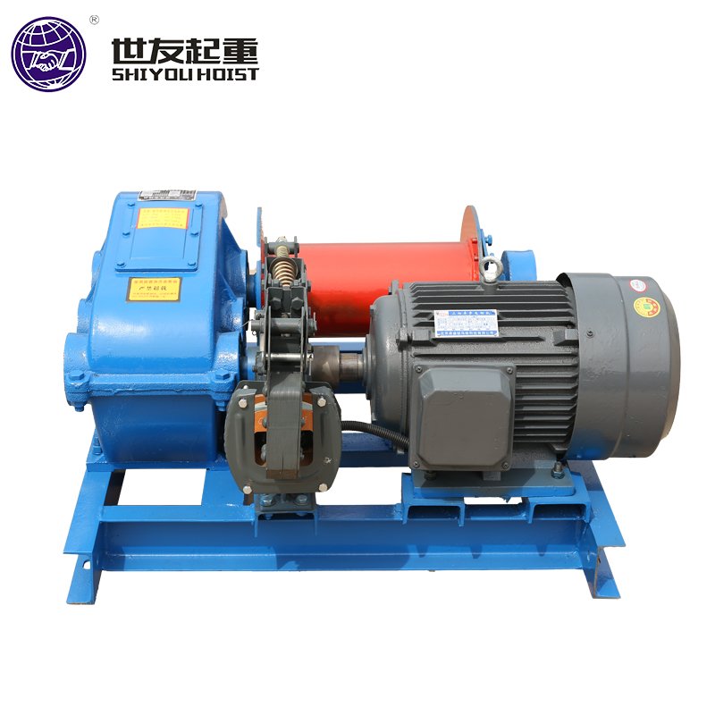 JK High-Speed Electric Boat Lifting Winch for Construction 1t 2t 3t 5t 8t 10 Ton Electric Hoist Winch Capacity Hoists