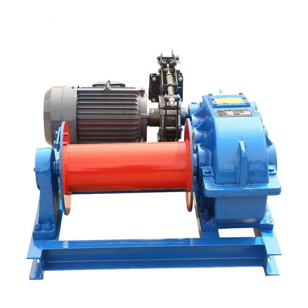 JK High-Speed Electric Boat Lifting Winch for Construction 1t 2t 3t 5t 8t 10 Ton Electric Hoist Winch Capacity Hoists