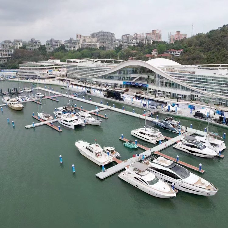 Best Ponton Concrete Floating Dock Floating Pontoon on Sea Bridge With Long Life