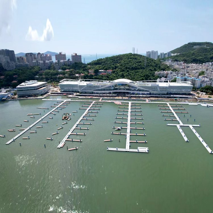 Best Ponton Concrete Floating Dock Floating Pontoon on Sea Bridge With Long Life