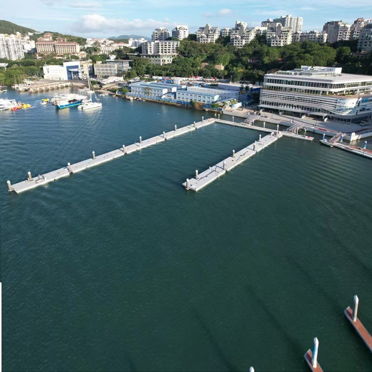 Best Ponton Concrete Floating Dock Floating Pontoon on Sea Bridge With Long Life
