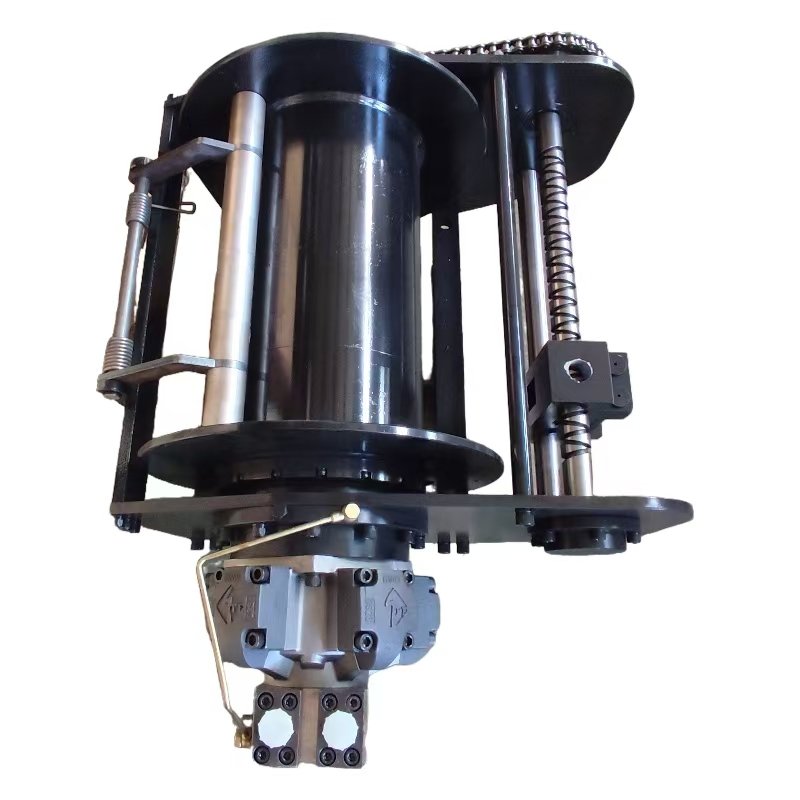 10000/11000/12000 Lbs Pounds 5T 5000kg Fishing Marine Boat Used Hydraulic Winch with Synthetic Rope Guide for Sale