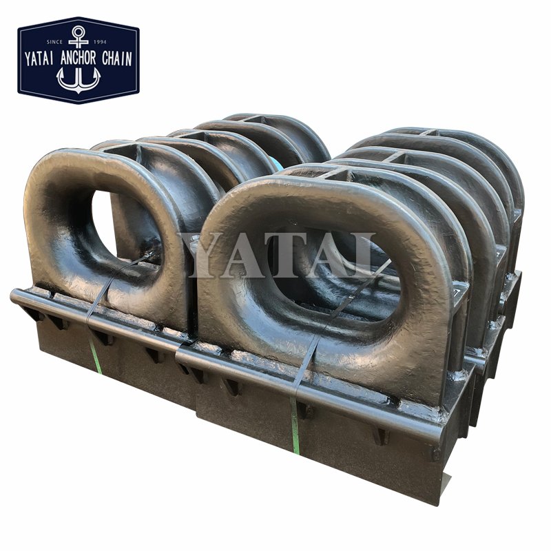 Factory Customization Ship Boat Cable Guide Hole Fairlead Chock Mooring Pipe Marine