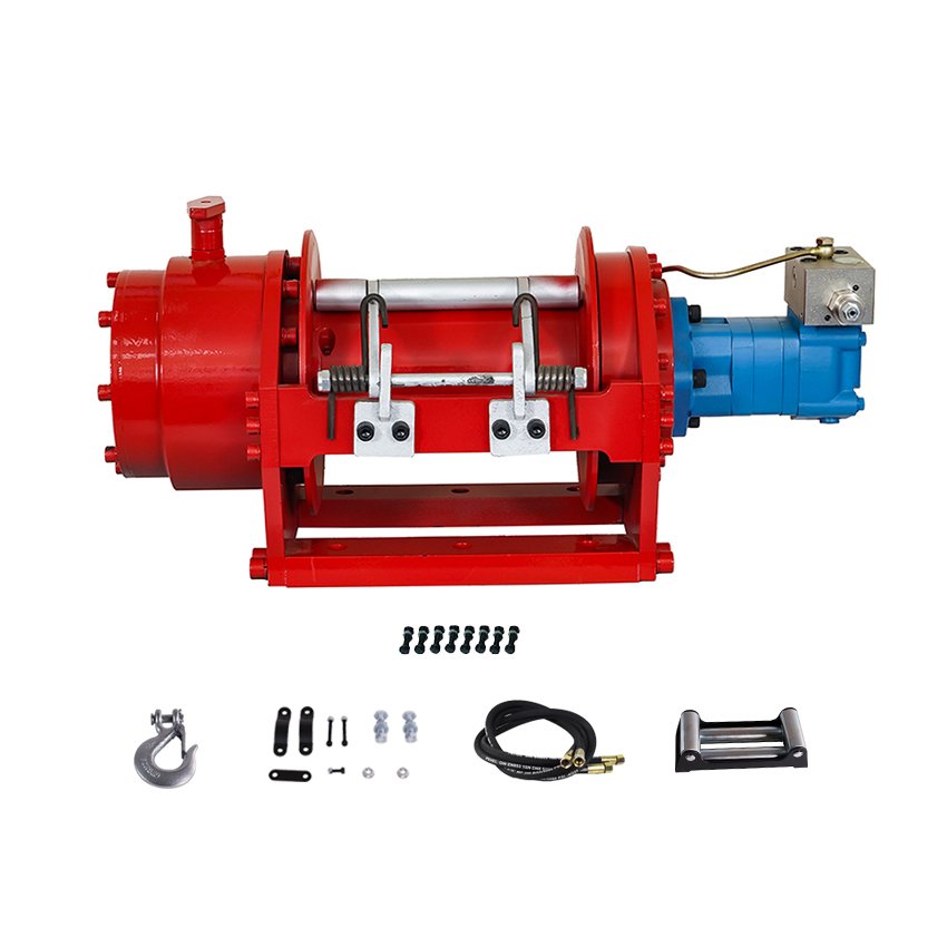 Factory Direct Heavy Duty 1 10 20 30 40 50 Ton Pulling Anchor Hydraulic Winch