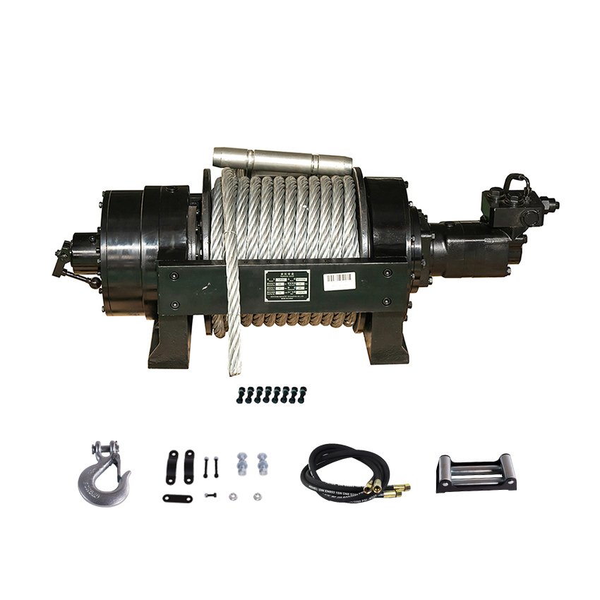 Factory Direct Heavy Duty 1 10 20 30 40 50 Ton Pulling Anchor Hydraulic Winch