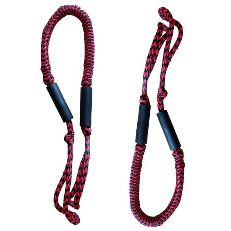 Rioop Hot Selling Marine Mooring Rope 2 Pack Pwc Anchor Boat Bungee Dock Lines for Boats