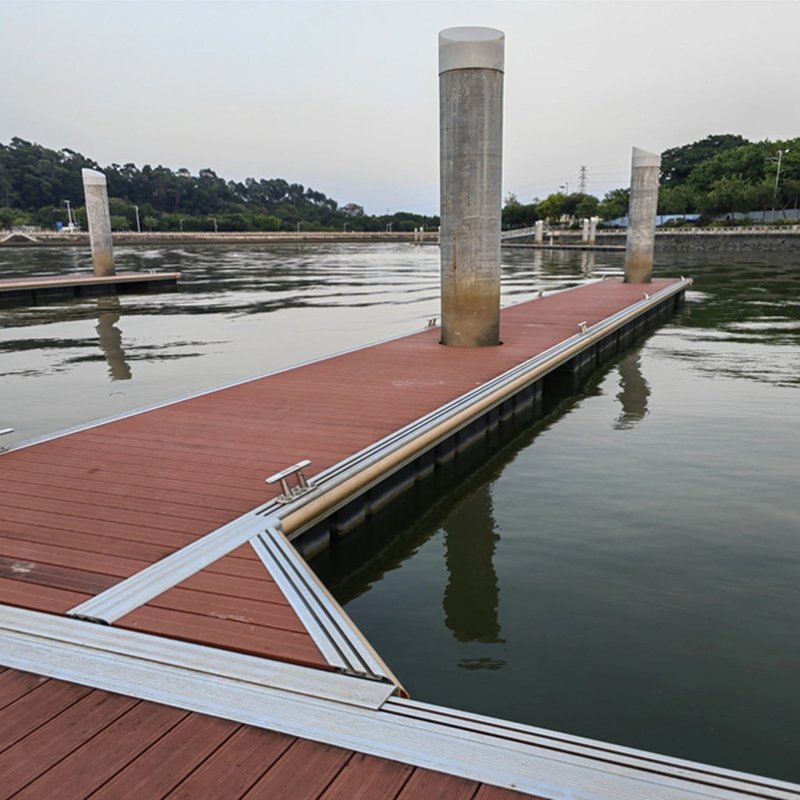 Marine Sea Floating Dock Pontoon Platform Aluminium Alloy Floating Piers