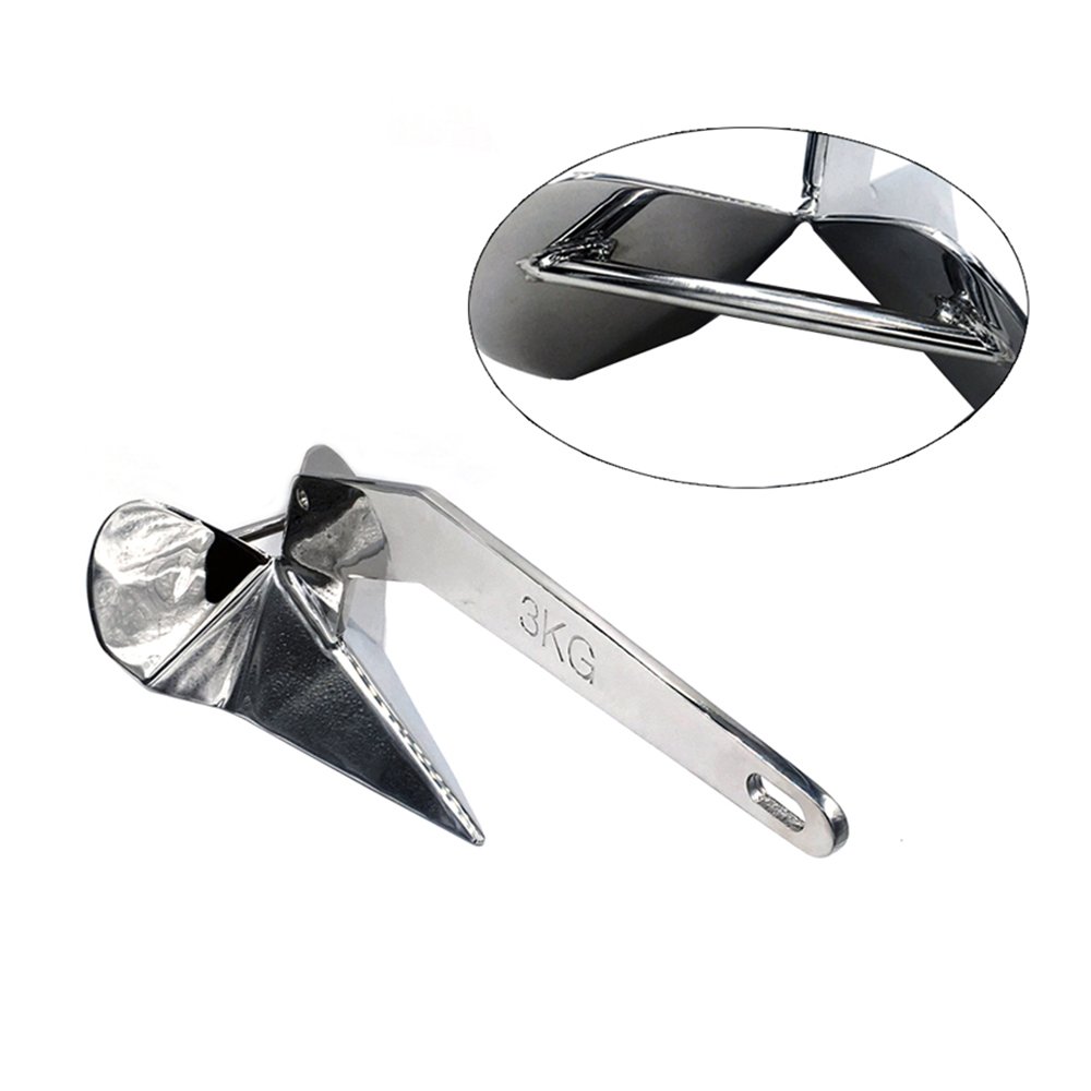 OEM High Quality Cheap Price Marine Anchor SS316 3KG to 80KG Delta Anchor Sailboat Yacht Boat Anchors