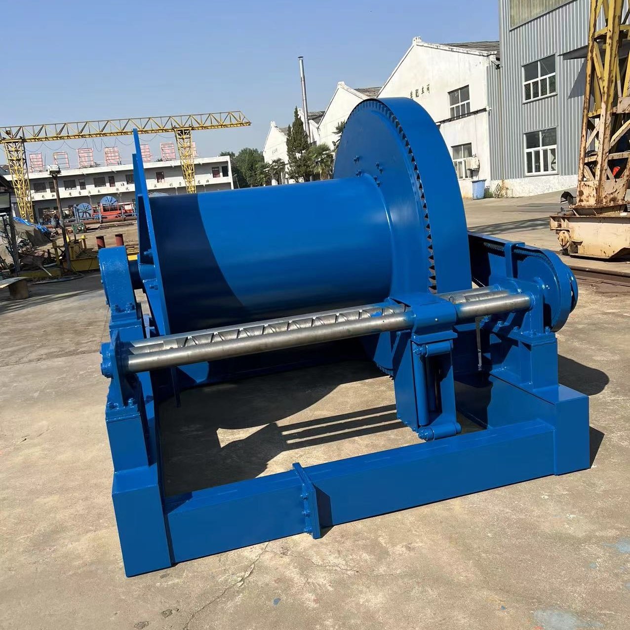 Marine Boat Barge Equipment Electric Anchor Windlass 10ton 20t 40t 50ton 80ton Ship Diesel Engine Slipway Mooring Towing Winch