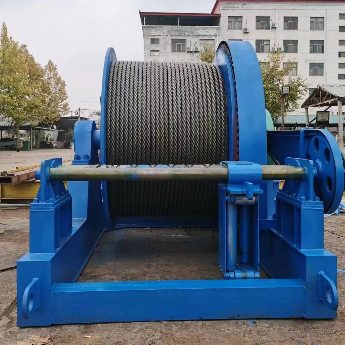 Marine Boat Barge Equipment Electric Anchor Windlass 10ton 20t 40t 50ton 80ton Ship Diesel Engine Slipway Mooring Towing Winch