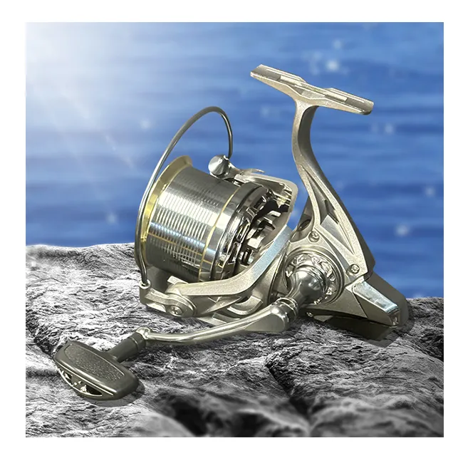 Wholesale Chinese 8000-10000 20kgmax Drag All-metal Spinning Long-distance Anchor Sea Rod Wheel Bait Casting Fishing Reel