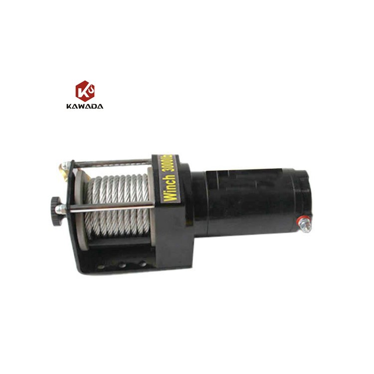 3000lbs Pull Auto 4x4 Anchor ATV/UTV 12V 24V 48V Small Electric CRANE Winch 3000lbs Mini 12v Electric Winch Hoist, 3000Lbs