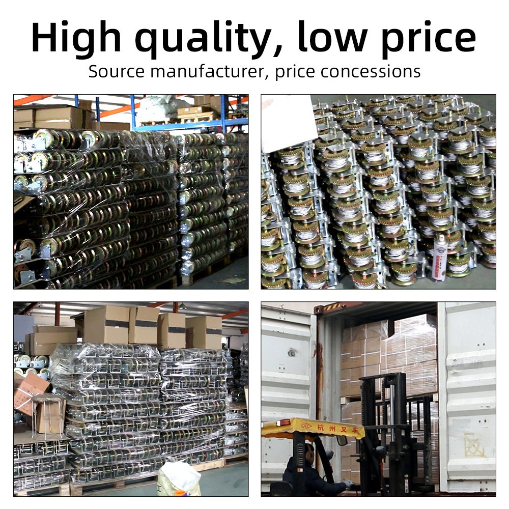 Good Price Factory Direct Sales Self-locking Hand Winch Manual Winch 1200/1800/2600lbs