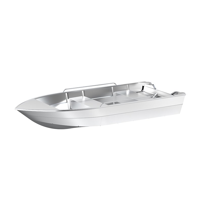 V Bottom Fishing Boat with Bass Boat Anchor and Trolling Motor for Stability