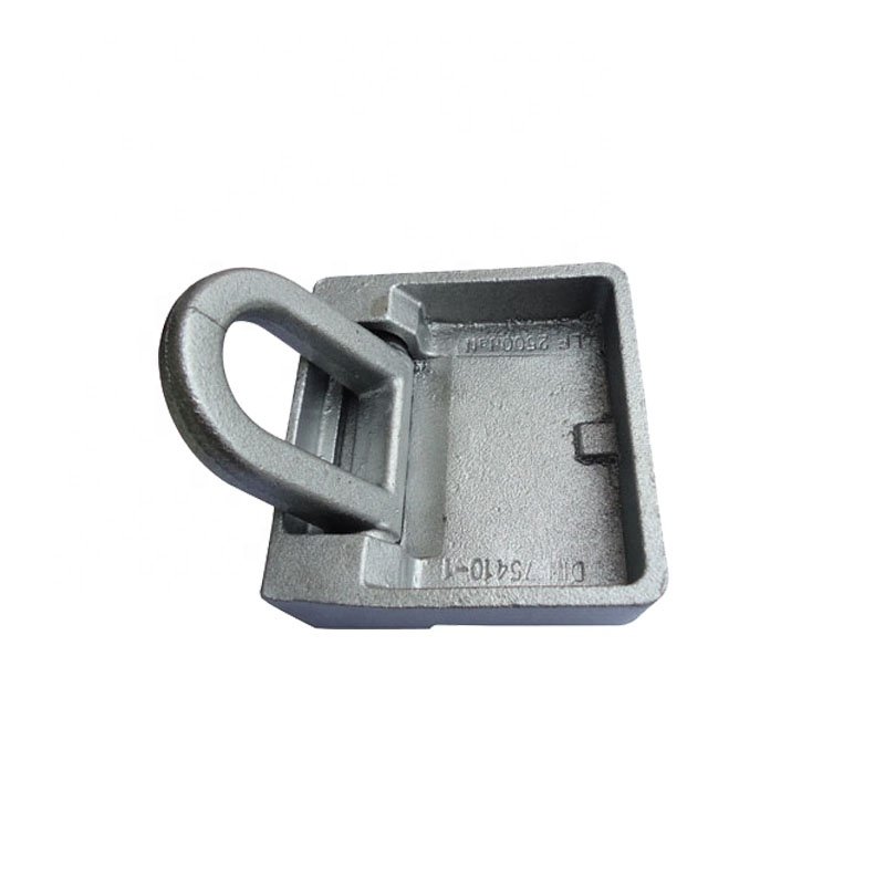 RY Heavy Duty Forged Trailer Truck Anchor Point Surface Mount Recessed Lashing D Ring