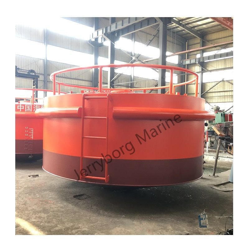 Professional Manufacturer Floating Boats Steel Mooring Buoys Anti-Ageing Polyurea Coating Mooring Buoy