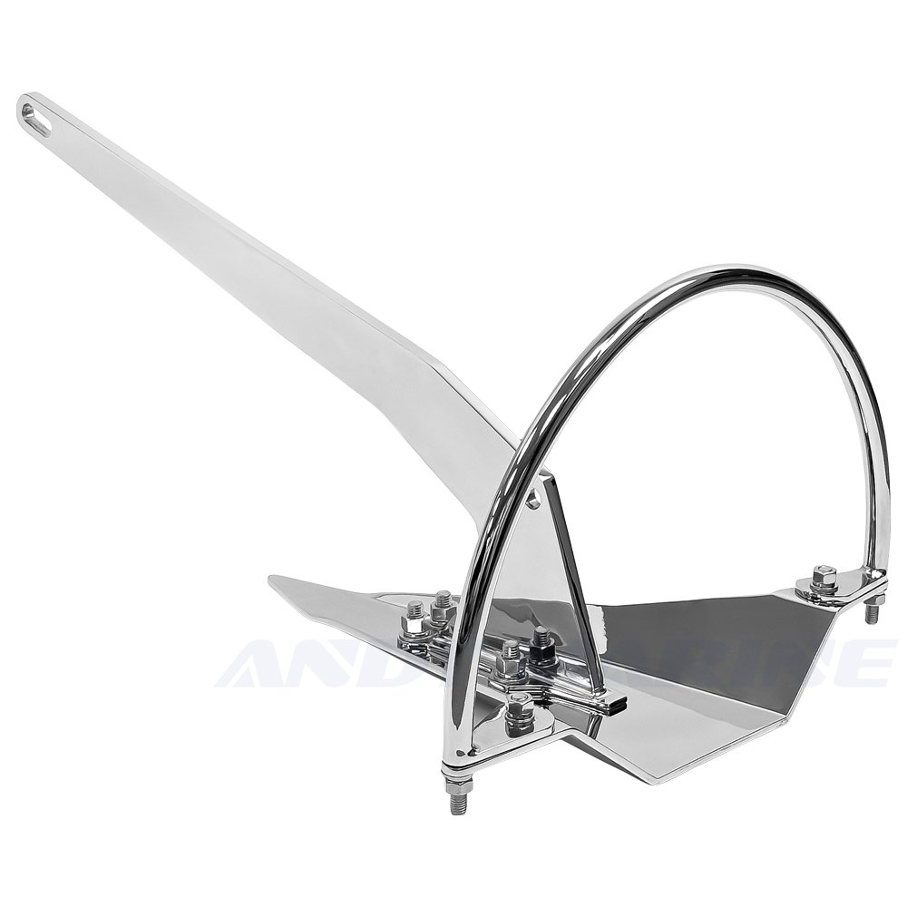 1.6KG-25KG Mantus Anchor 316 Stainless Steel Boat Anchor Yacht Accessories