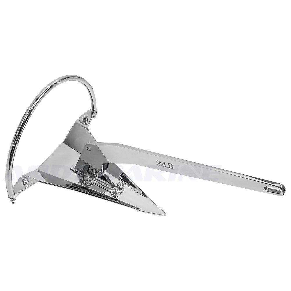 1.6KG-25KG Mantus Anchor 316 Stainless Steel Boat Anchor Yacht Accessories