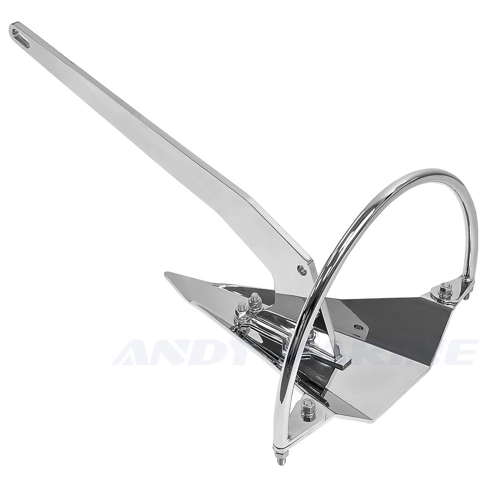 1.6KG-25KG Mantus Anchor 316 Stainless Steel Boat Anchor Yacht Accessories