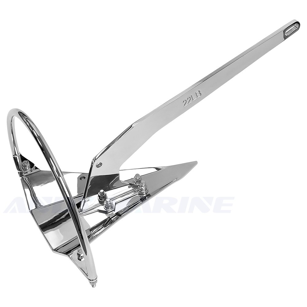 1.6KG-25KG Mantus Anchor 316 Stainless Steel Boat Anchor Yacht Accessories