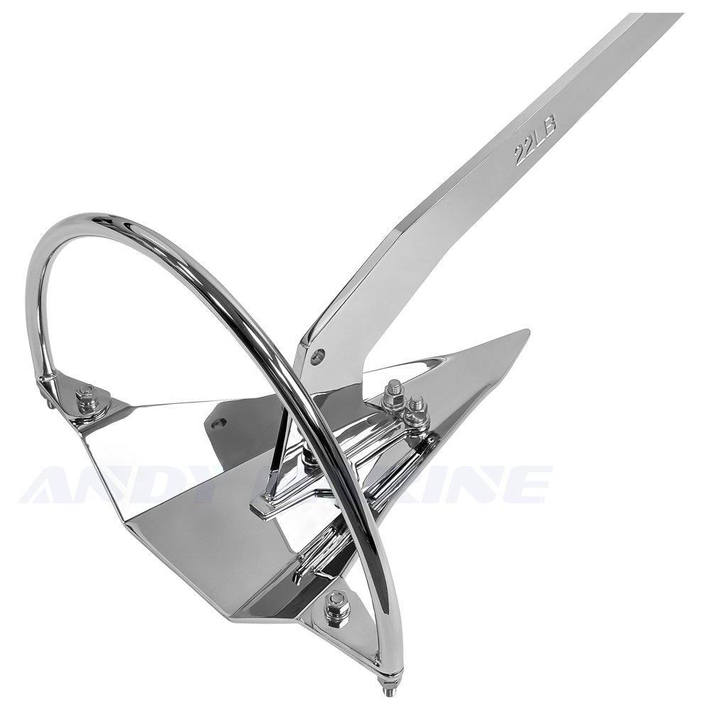 1.6KG-25KG Mantus Anchor 316 Stainless Steel Boat Anchor Yacht Accessories