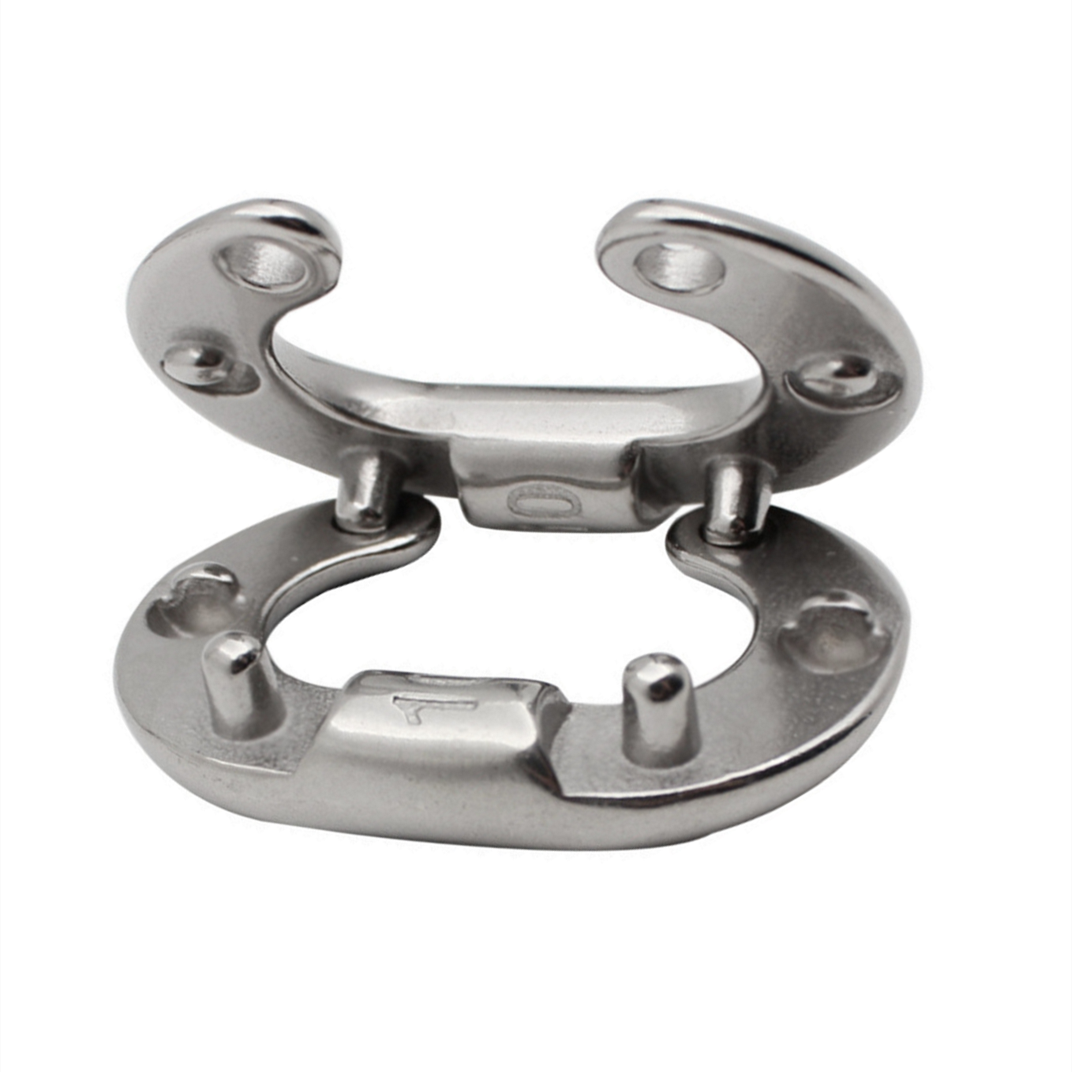 Marine Grade Rivet Link Buckle Quick Connect Ring Chain Rope Connector Chain Clip