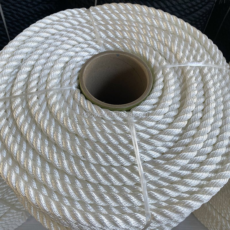 Factory Supply Plastic Polypropylene Multifilament Nylon Polyester Twine Twisted PE Twine PP Rope for Marine Fishing Net
