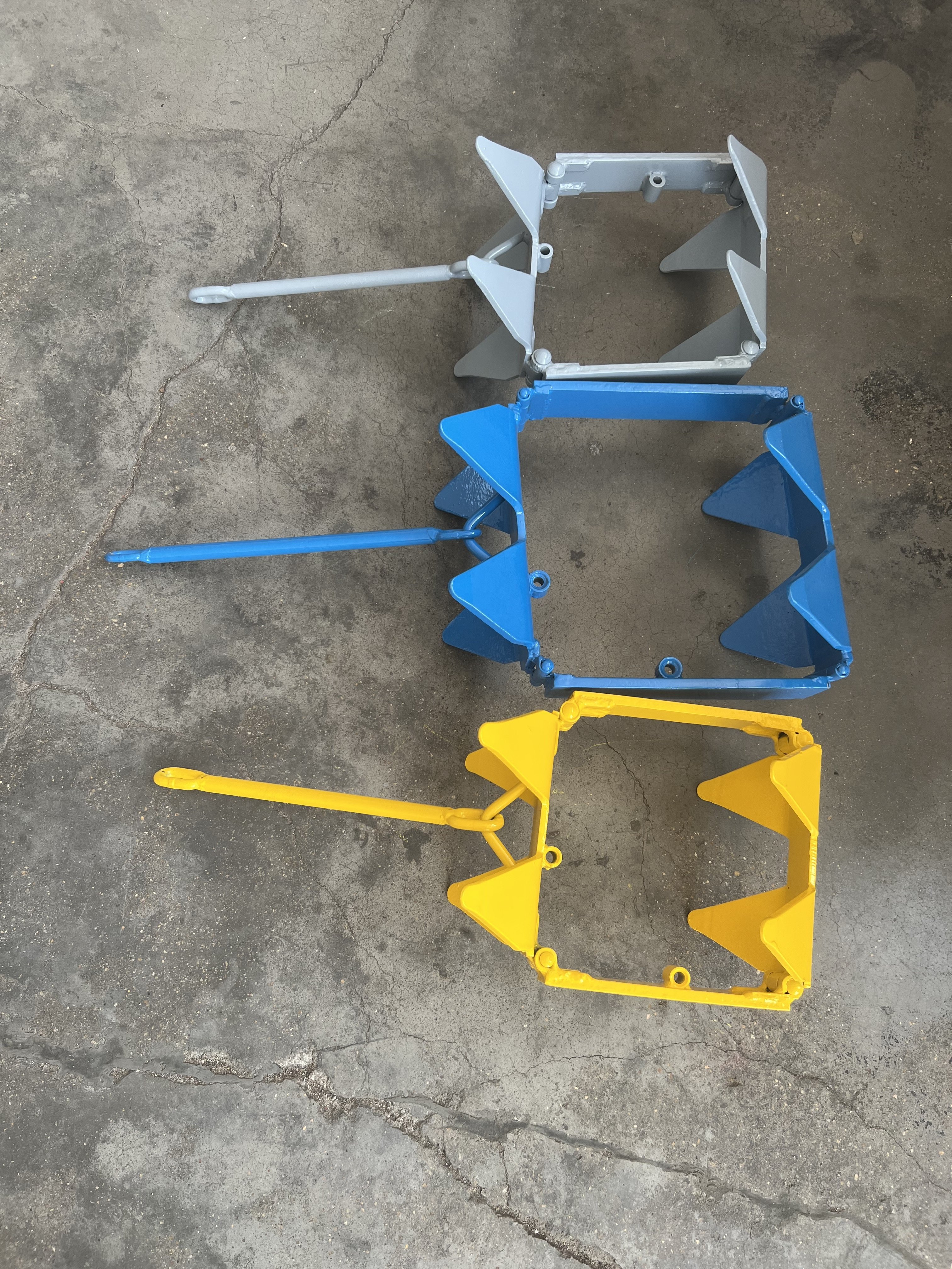 Folding Box Anchor (square) Slide Stowaway Marine Anchor for Yacht Boat Accessories