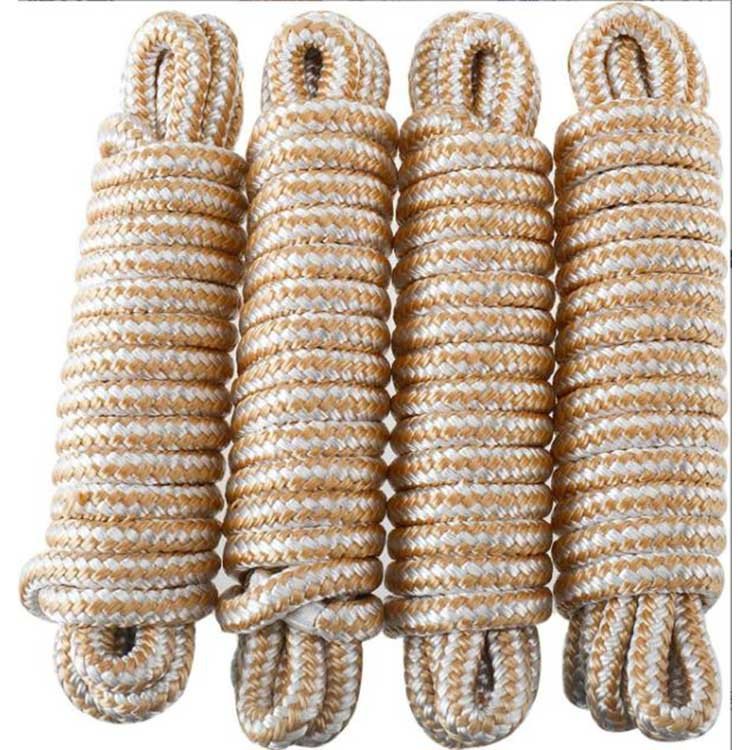 M M Hot Sales Navy Blue Double Braided Dock & Mooring Line Corrosion-Resistant Nylon Marine Rope Boat Accessories