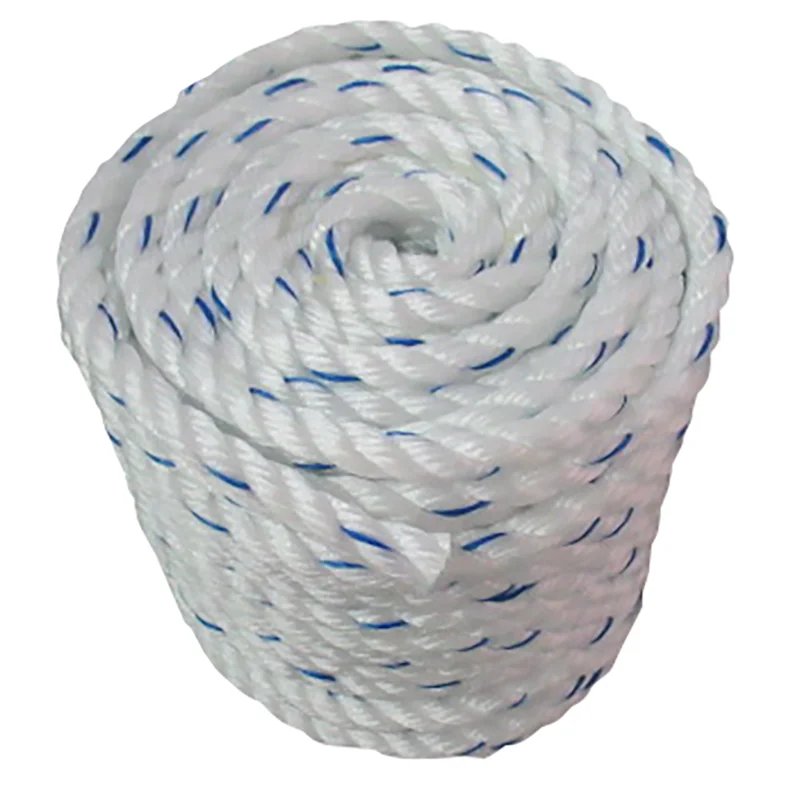 Pp Rope 3 or 4 Strands Customized Length Twisted Polyethylene Pe Rope for Agriculture Packing