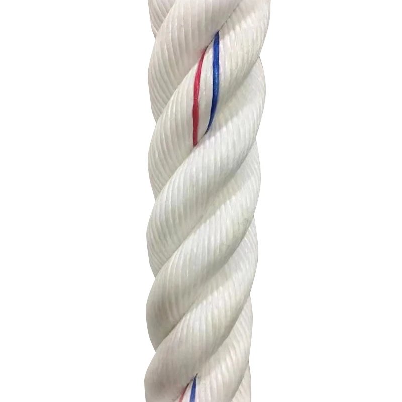 Pp Rope 3 or 4 Strands Customized Length Twisted Polyethylene Pe Rope for Agriculture Packing