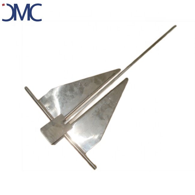 Boat Accessories Marine 316 Stainless Steel Boat Anchor Series Mirror Polished Danforth Anchor