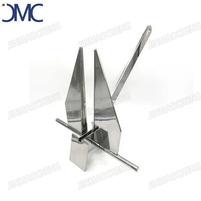 Boat Accessories Marine 316 Stainless Steel Boat Anchor Series Mirror Polished Danforth Anchor