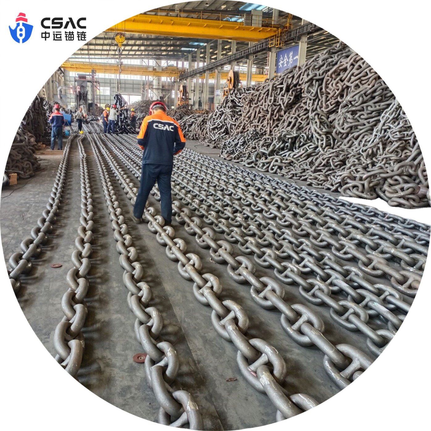 105mm Anchor Chain Manufacturer with Two Year Warranty Period in Stock