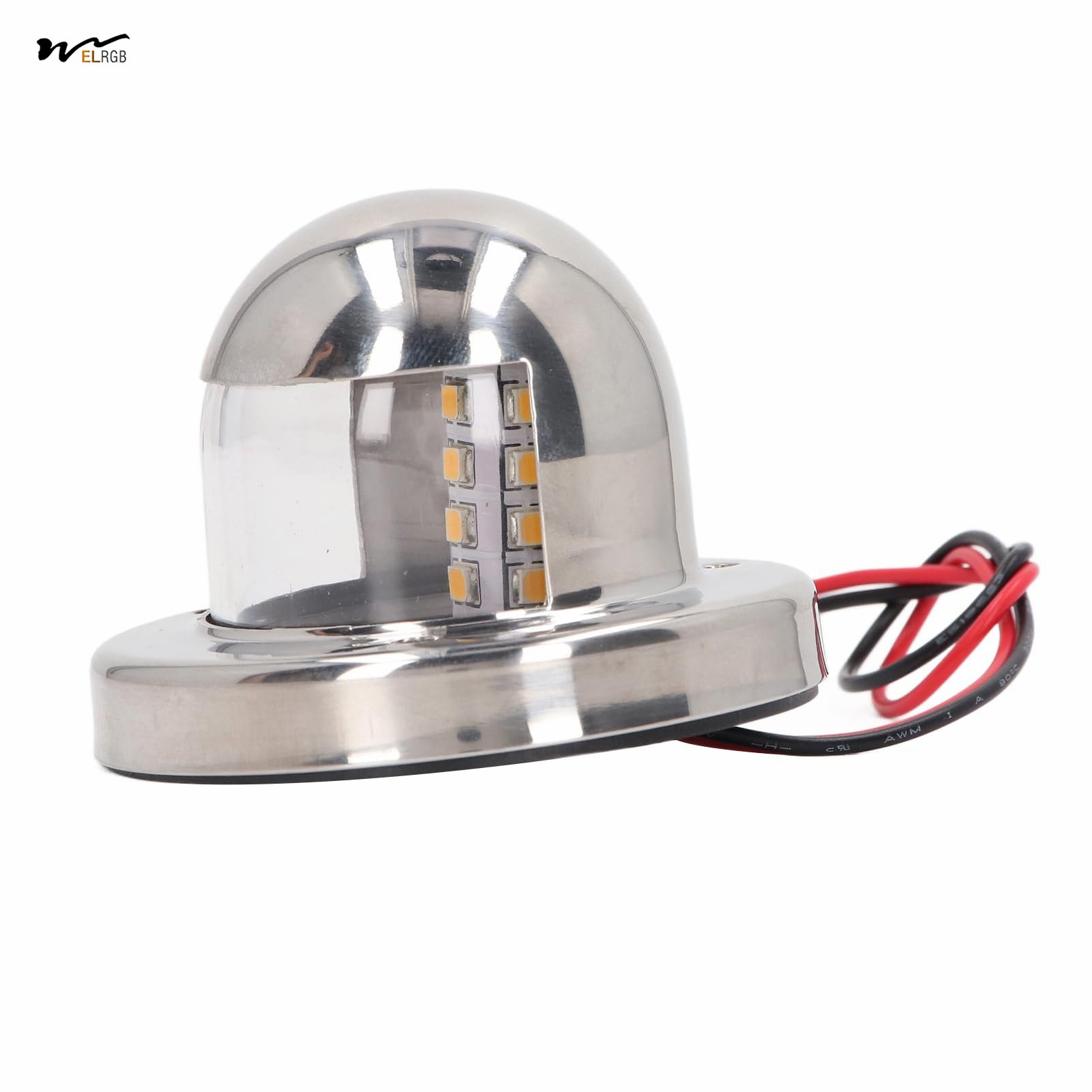 Marine Stern Light 12V DC LED Navigation Anchor Lights IP66 Waterproof 135 Degrees Visibility 2nm Visibility Navigation Lights