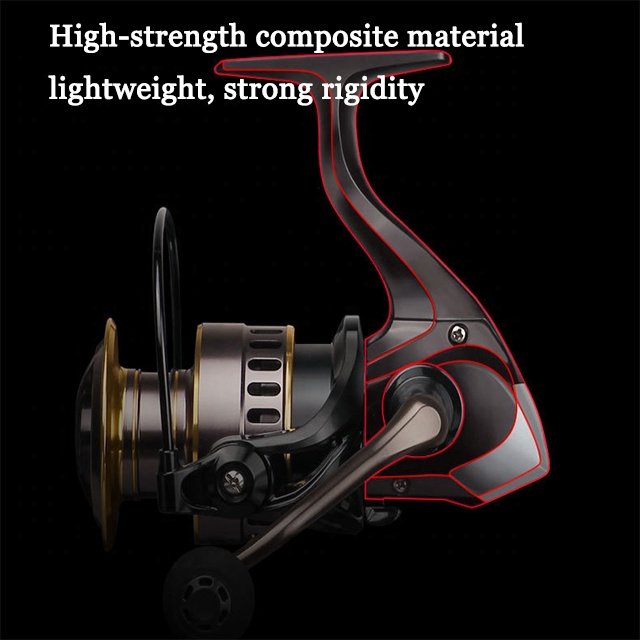 Wholesale All Metal Fishing Wheel Spinning Wheel Anchor Fishing Wheel Fishing Tackle
