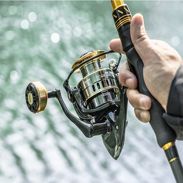 Wholesale All Metal Fishing Wheel Spinning Wheel Anchor Fishing Wheel Fishing Tackle