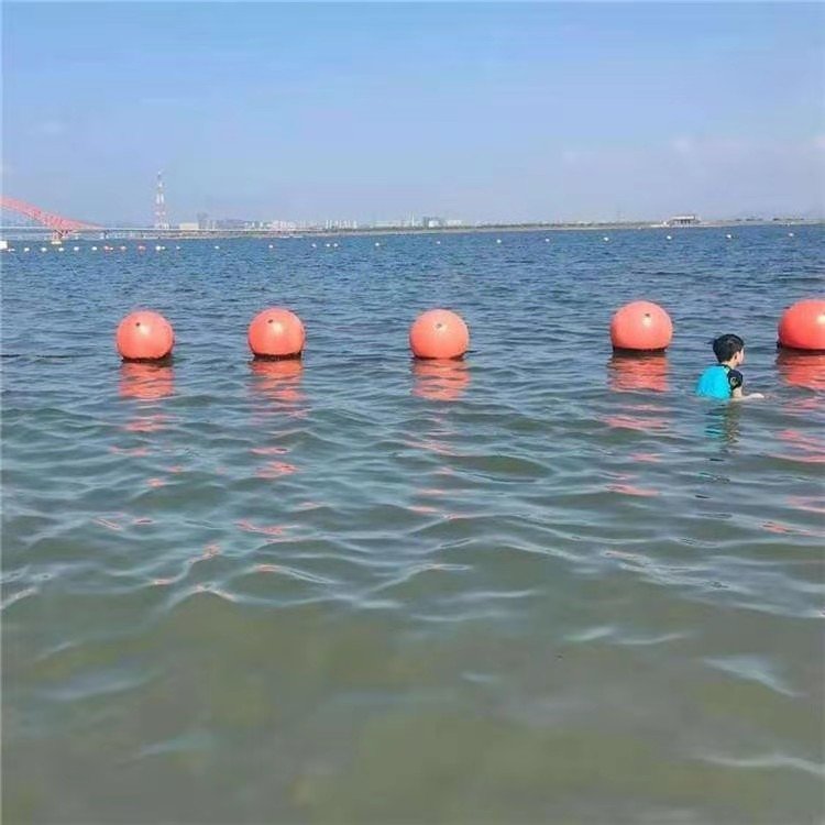 PE Marine Mooring Buoy Plastic Floating Ball with Pull Rings Boat Anchor Marker Buoy