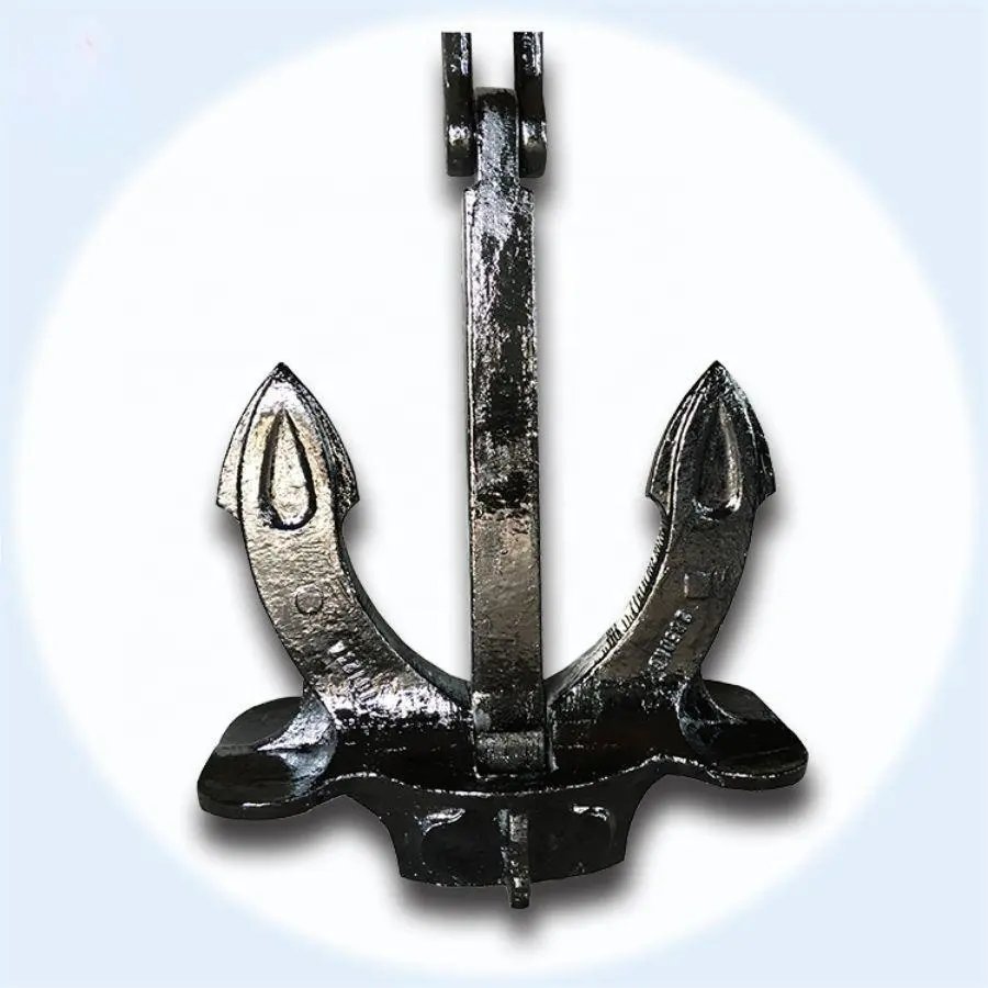 Certified Stainless Steel Anchor 40-9900kg Marine Cast Hall Type for Yacht with CCS BV LR DNV Accreditation