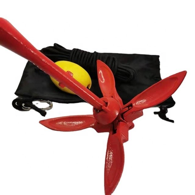 Investment Casting Marine Folding Grapnel Kayak Anchor Kit Stainless