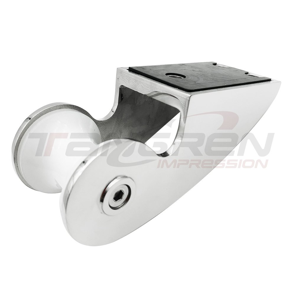 Top Manufacturer AISI316 Stainless Steel High Polished Marine Bow Anchor Roller for Boat