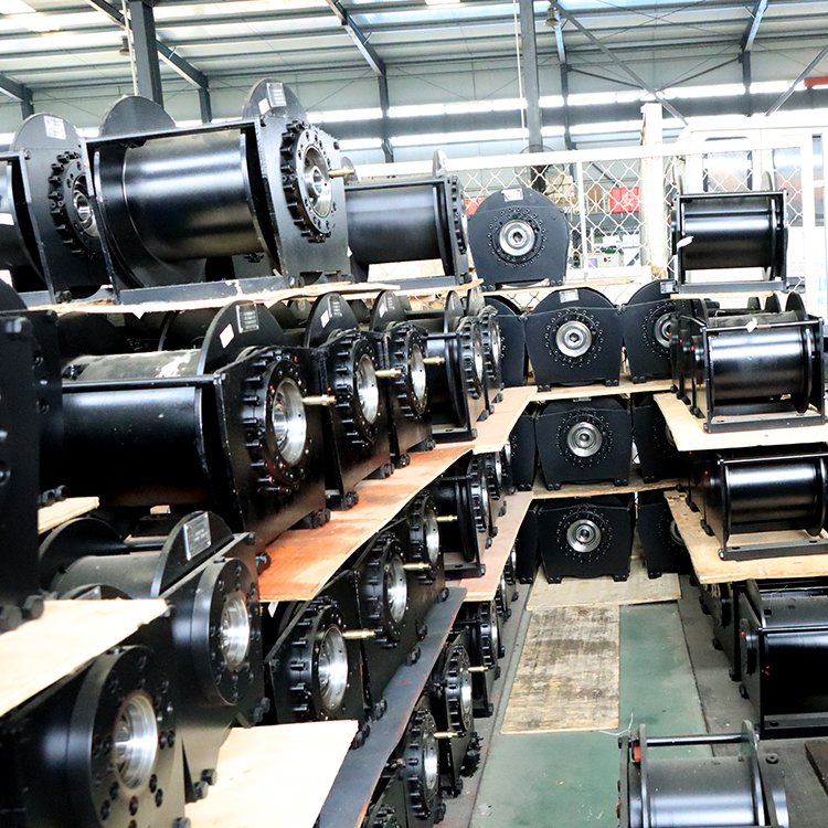 Electric Marine Hydraulic Winch for Anchor Cable Windlass Cranes & Construction Cable Pulling Applications by Holzspalter