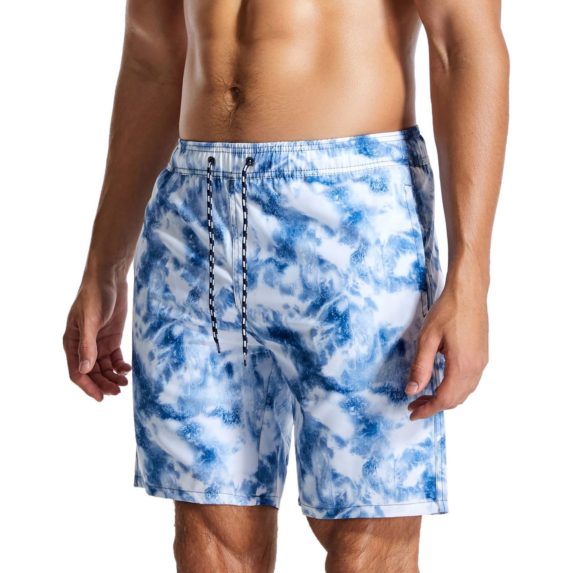 Mens Waterproof Pockets Compression Liner 2 in 1 Quick Dry Custom Logo Beach Shorts Swim Trunks