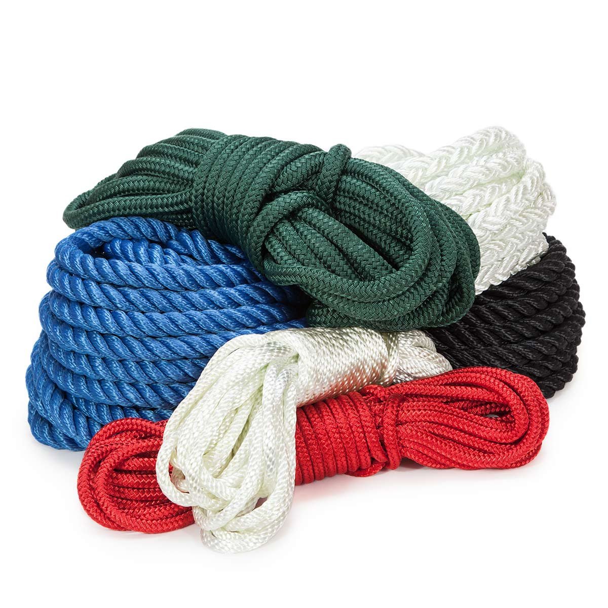 Oem Pre-splice Nylon Dock Line Dock Lines Ropes Boat Accessories 3 Strand Twisted Dock Line